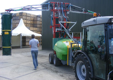 3-rijige Munckhof spuit.