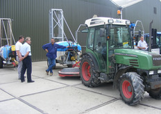 Firma Gijssel met een maai-spuitcombinatie.