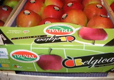 Belgica appels in 2-laags verpakking.