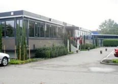 Het kantoor in Waddinxveen van waaruit de dagelijkse handel plaatsvindt