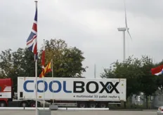 Coolboxx prijkte op het terrein