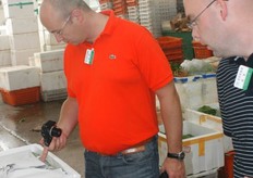 Broccoli op ijs bekijken Alexander en Johan