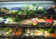 Allemaal Japanse agf. Dit is zeer exclusief product