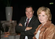 Willem Baljeu en zijn vrouw.