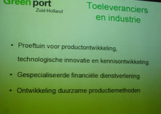 Lezing W. Baljeu over Greenport.