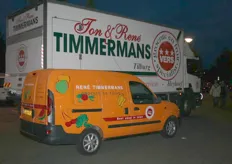 Rene Timmermans rijdt iedere ochtend met zijn vrachtwagen naar Breda om zelf in te kopen.