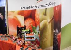 Stand van Koninklijke Fruitmasters Groep.