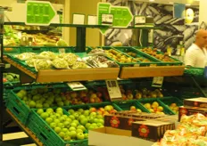 De AGF-afdeling van de supermarkt Pingo Doce in Funchal.