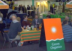 Drukte van belang bij Green Organics.