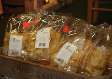 Ambachtelijke chips.