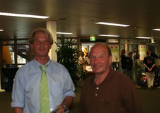 Arie van Doesburg (Superunie) en zijn vader.