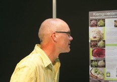 Rob van de Plas voor zijn kiemwijzer.