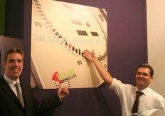 Echte klokfans: Patrick de Rooij en Boudewijn van de Wal.