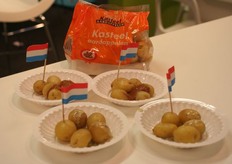 Magnetron kasteel aardappelen bij Jac van den Oord.