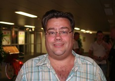 John Eeltink kwam even kijken. Ook hij heeft het warm.