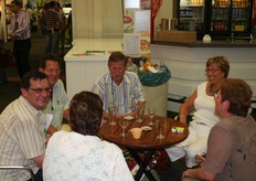 Familie Thur behoort tot de trouwe beursgasten.