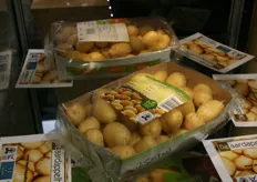 Nieuwe aardappelen uit Israël verpakt door Aardappelhoeve