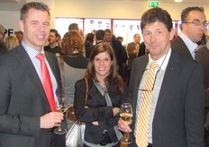 Axel Hovestad, Eefje Hendriks (beide ZON)en Ron de Greef van Langfruit