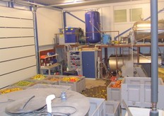 De technische installaties van het complex. Alle installaties zijn dubbel uitgevoerd om oponthoud te voorkomen.