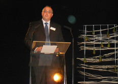 Chris Timmermans, voorzitter van veiling Haspengouw, licht het hoe en waarom van de joint venture toe