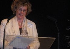 De minister benadrukte haar streekgebonden afkomst