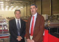 Trots op hun project zijn Jan Taks van Aweta en Stefan Stas