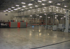 Overzicht van de hal