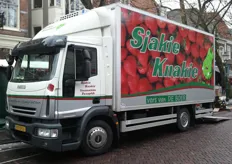 De nieuwe trots van groente- en fruitmarktspecialist Sjakie Knakie uit Zwaagdijk