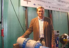 Piet Meeuwse van de gelijknamige handelsonderneming Flow Meter