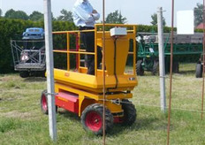 Damcon uit Opheusden, ook leverbaar met uitschuifbaar plateau in de breedte