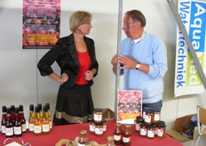 Mirjam Scvhagen van de oude backerij met Aad van der Heide