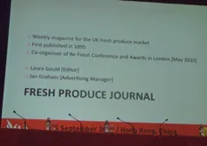 en maakte bekend dat hij Fresh Produce Journal overgenomen had.