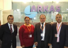 Een stevige delegatie van Arkas. Een Turkse scheepvaartmij.De enorme groei van het volume van Turkije is voor deze organisatie een goede mogelijkheid.