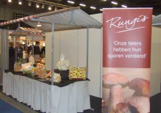 Mooie producten uitgestald in de stand van Rungis.