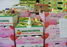 met de verschillende bestemmingen