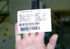 Per karton unieke code.