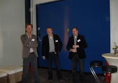 De 3 Bio Brass ondernemers Gerjan Snippe, Piet van Andel, Douwe Monsma (vlnr)