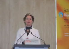 en een toespraak van Minister Verburg. Zij bezocht de BioFach voor de eerste keer.