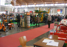 Veel stands van regionale toeleveranciers en dienstverleners.