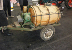 Spuitmachine uit lang vervlogen tijden