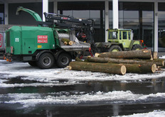 In dit gebied is er veel bosbouw en is er ook vraag naar mobiele versnipperaars
