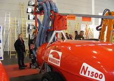 Enkelrijige spuitmachine van Wanner