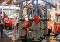 Meerrijige spuitmachine van Wanner