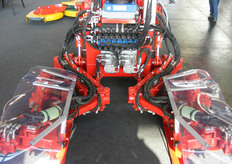 Machine voor onkruidbestrijding met veel instel mogelijkheden