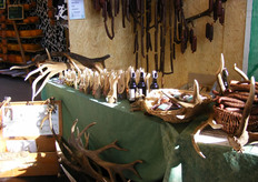 Hertenworst en geweien