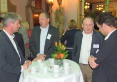 Hans van den Heuvel, Mart Valstar, Peter Schoemaker en Gert Kogeler