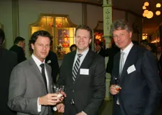 Niels Dijkman met collega (ABN AMRO) en Harro van Rossum