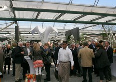 "Het was gezellig "staand" tafelen"