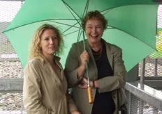 Karin Storelli en Emmy van Ommen (Agrexco).