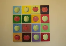16 verschillende appelen.